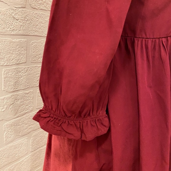 Girls Gap dress colour is rich burgundy - Picture 6 of 12